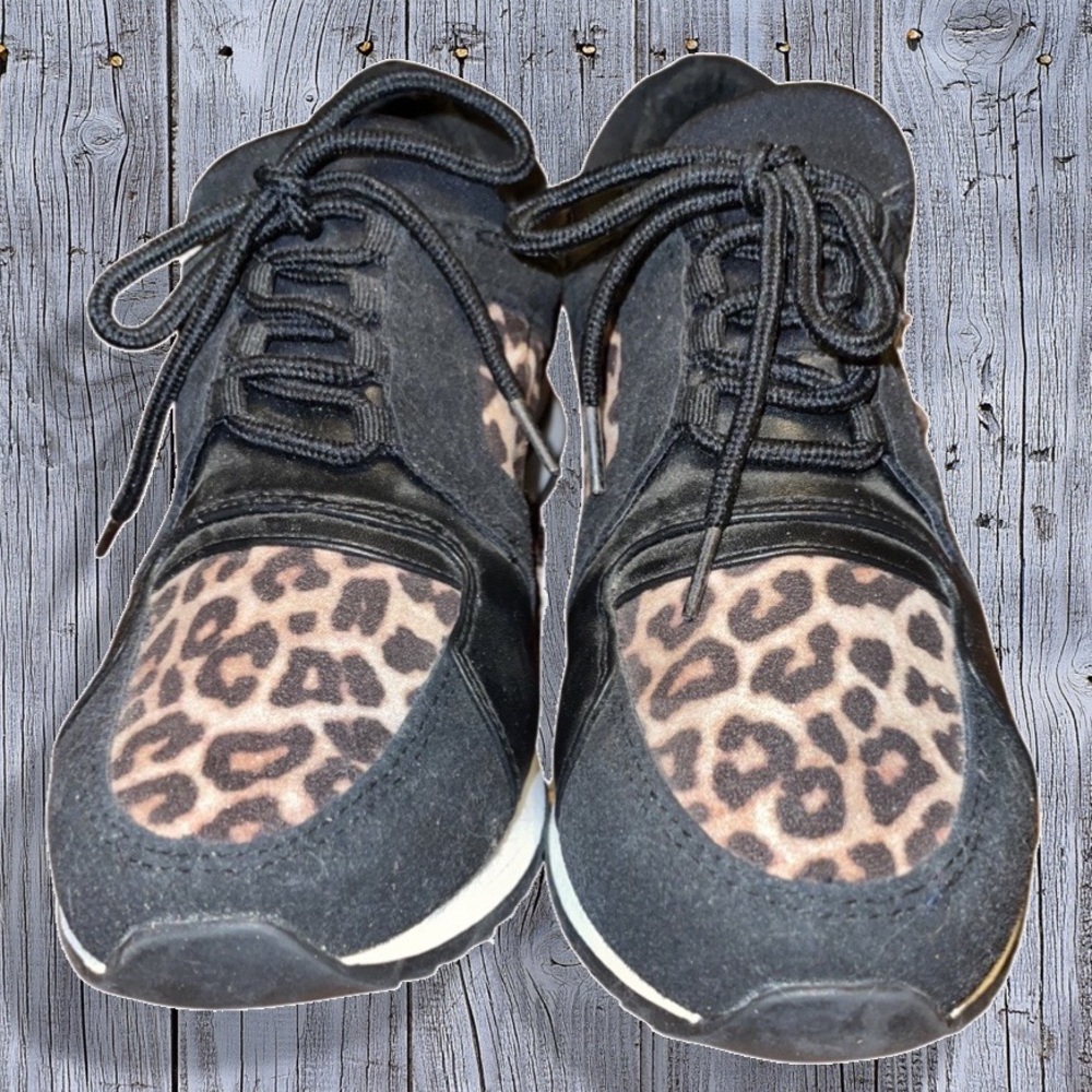 Cheetah Print SODA Tennies